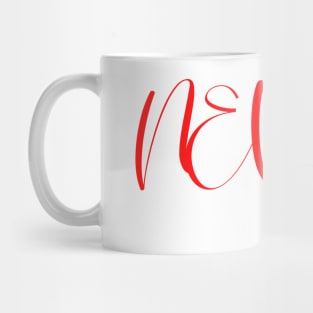 Never give in Mug